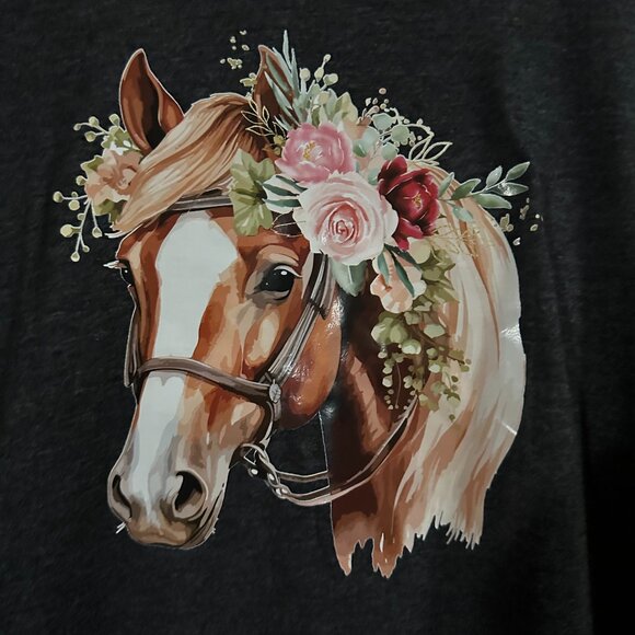 NEW Handcrafted Horse Shirt Size Large - Picture 2 of 4